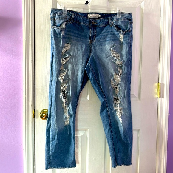 torrid Denim - Torrid Distressed Jeans